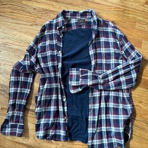 Jachs NY size XL Manor 6oz Stretch One Pocket Flannel Shirt